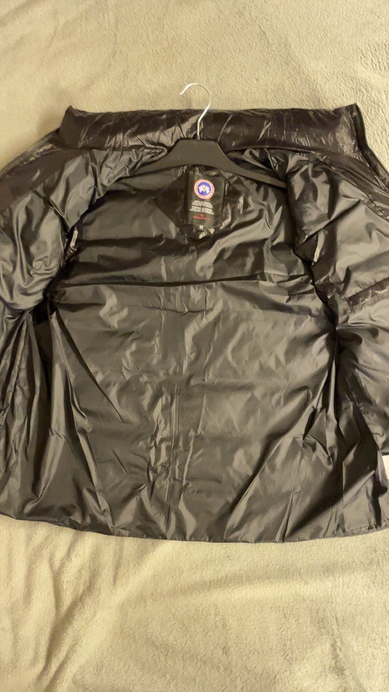 Black Canada Goose Vest